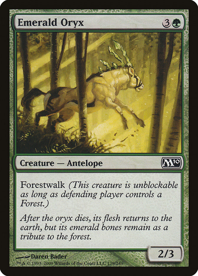 Emerald Oryx [Magic 2010] - Evolution TCG