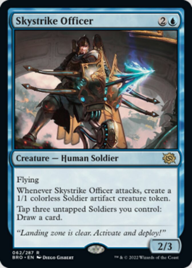 Skystrike Officer [The Brothers' War] - Evolution TCG