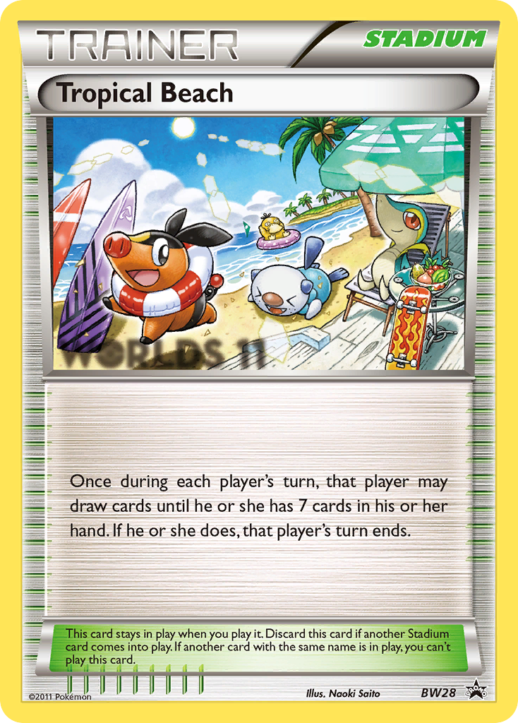 Tropical Beach (BW28) [Black & White: Black Star Promos] - Evolution TCG
