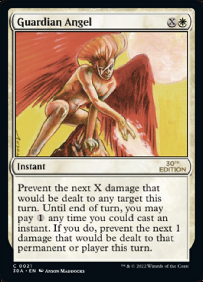 Guardian Angel [30th Anniversary Edition] - Evolution TCG