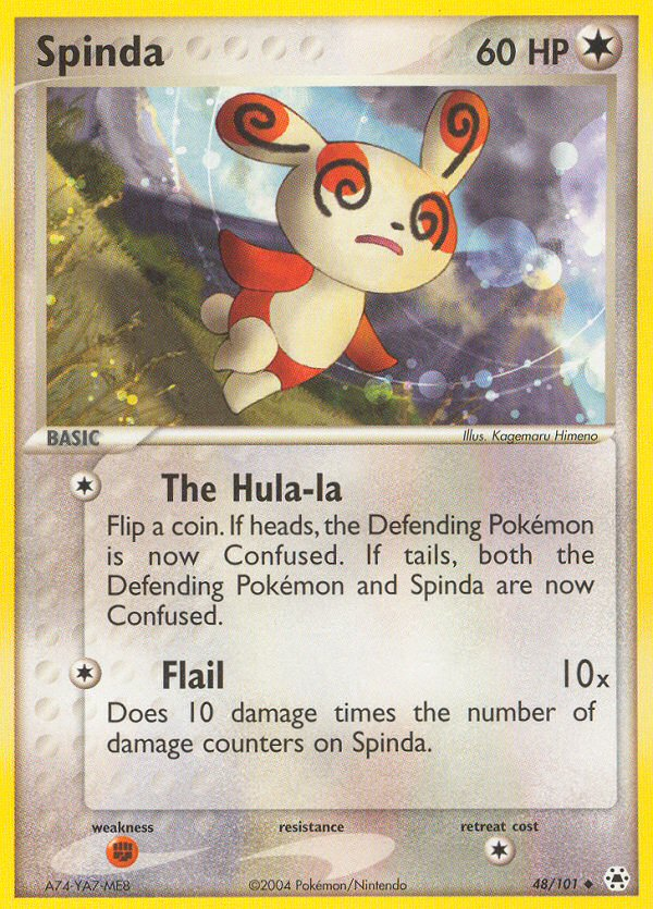Spinda (48/101) [EX: Hidden Legends] - Evolution TCG