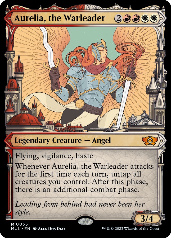 Aurelia, the Warleader [Multiverse Legends] - Evolution TCG
