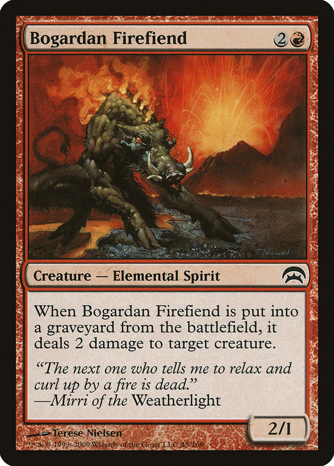 Bogardan Firefiend [Planechase] - Evolution TCG