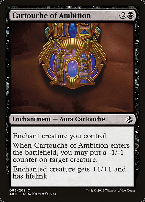 Cartouche of Ambition [Amonkhet] - Evolution TCG