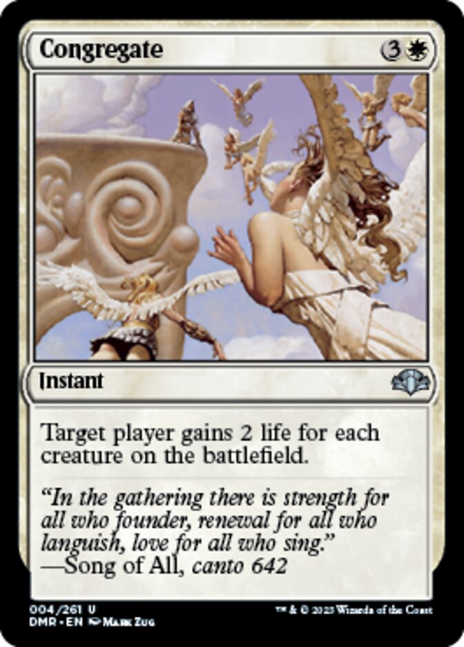 Congregate [Dominaria Remastered] - Evolution TCG