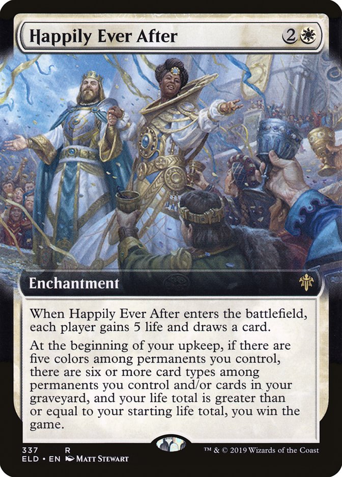 Happily Ever After (Extended Art) [Throne of Eldraine] - Evolution TCG