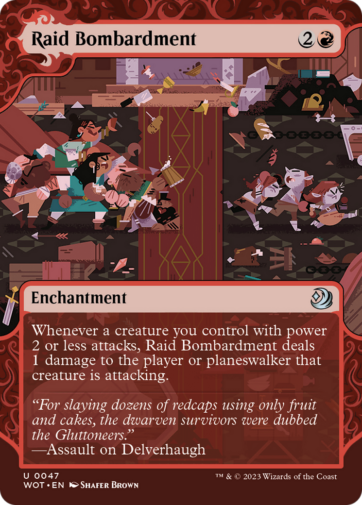 Raid Bombardment [Wilds of Eldraine: Enchanting Tales] - Evolution TCG