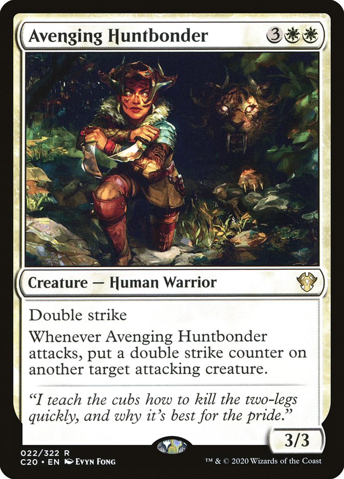 Avenging Huntbonder [Commander 2020] - Evolution TCG