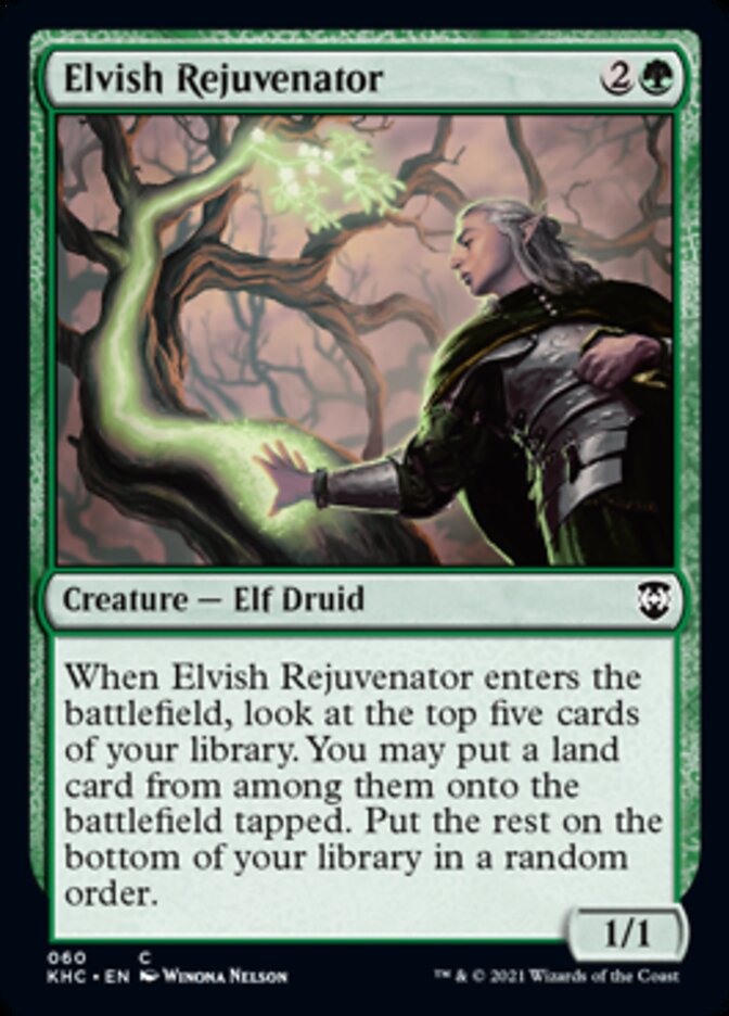 Elvish Rejuvenator [Kaldheim Commander] - Evolution TCG