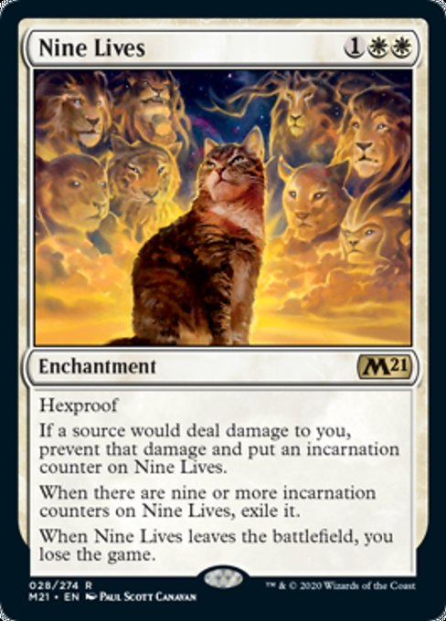 Nine Lives [Core Set 2021] - Evolution TCG