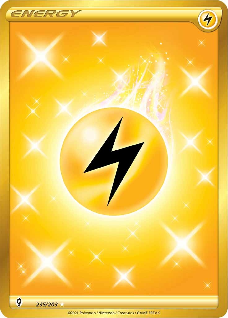 Lightning Energy (235/203) [Sword & Shield: Evolving Skies] - Evolution TCG