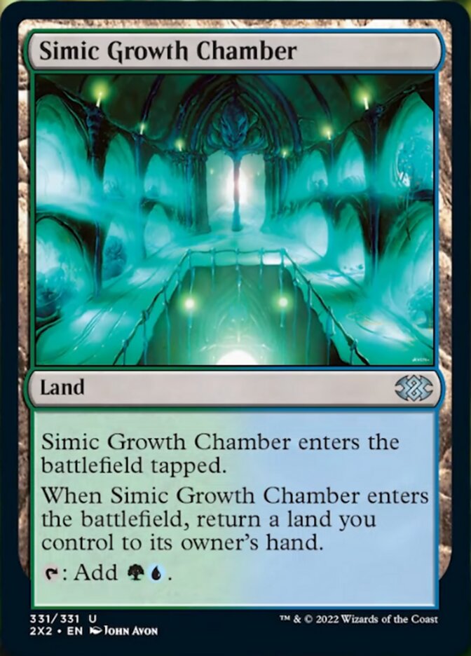 Simic Growth Chamber [Double Masters 2022] - Evolution TCG