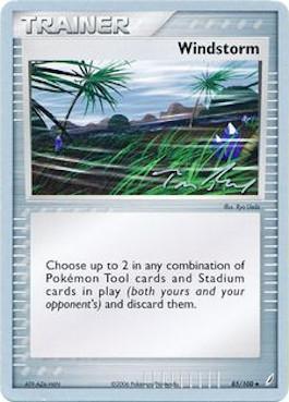 Windstorm (85/100) (Legendary Ascent - Tom Roos) [World Championships 2007] - Evolution TCG
