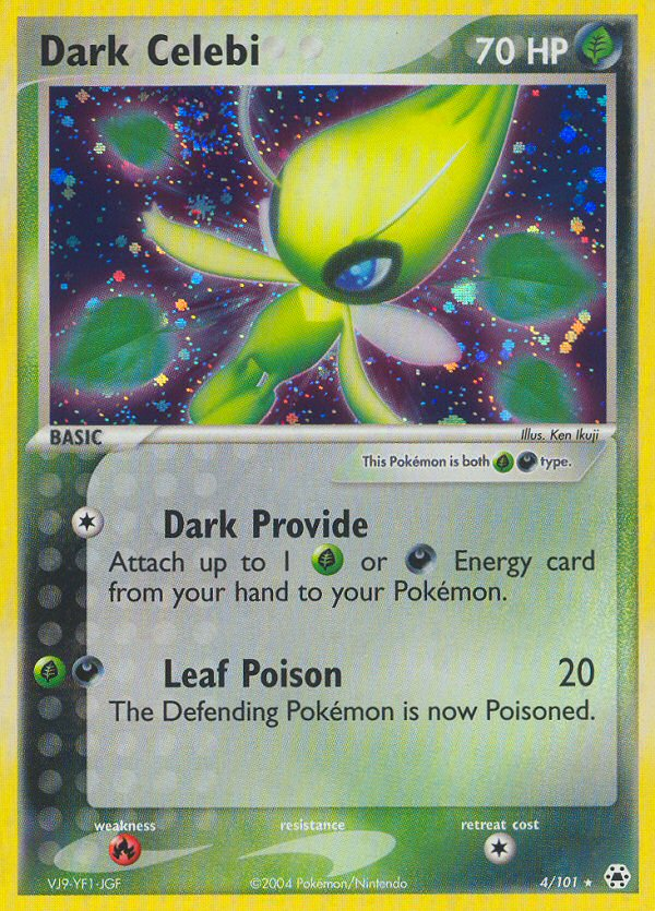 Dark Celebi (4/101) [EX: Hidden Legends] - Evolution TCG