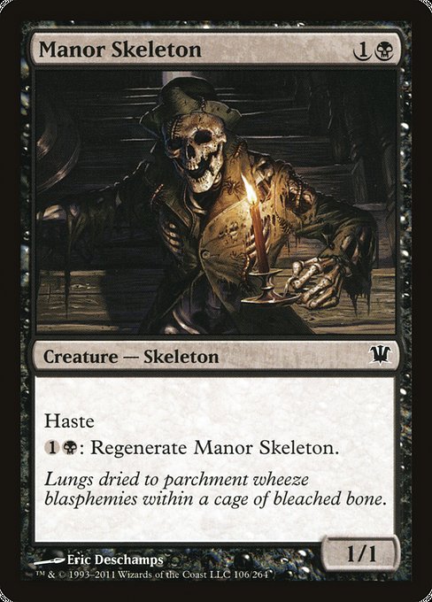 Manor Skeleton [Innistrad] - Evolution TCG