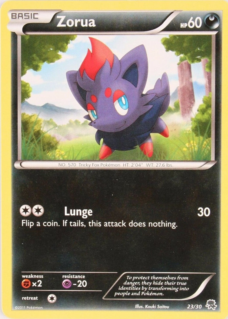 Zorua (23/30) [Black & White: Trainer Kit - Zoroark] - Evolution TCG