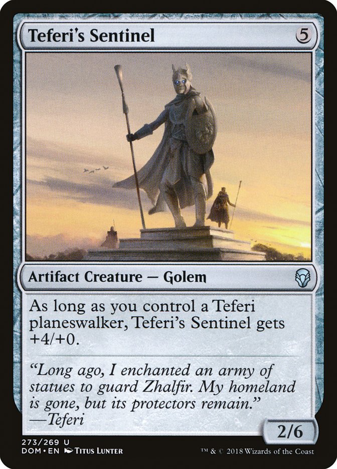 Teferi's Sentinel [Dominaria] - Evolution TCG | Evolution TCG