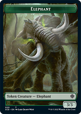 Elephant // Thopter Double-Sided Token [Starter Commander Decks] - Evolution TCG