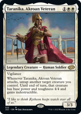 Taranika, Akroan Veteran [Jumpstart 2022] - Evolution TCG