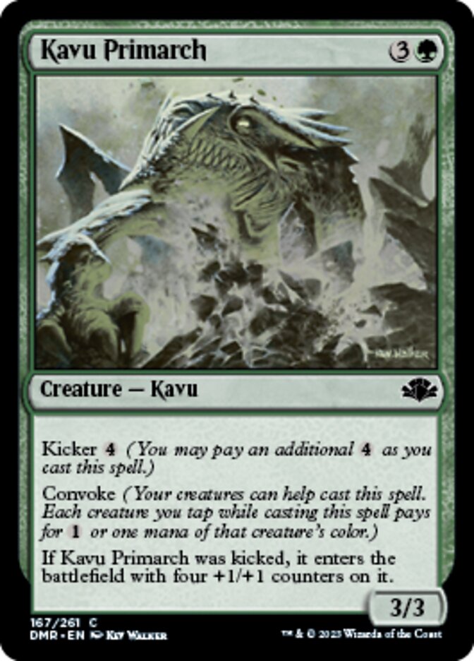 Kavu Primarch [Dominaria Remastered] - Evolution TCG