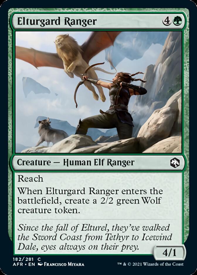 Elturgard Ranger [Dungeons & Dragons: Adventures in the Forgotten Realms] - Evolution TCG