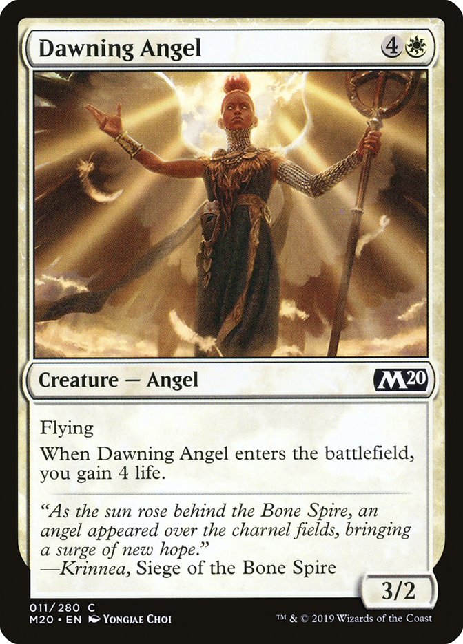 Dawning Angel [Core Set 2020] - Evolution TCG