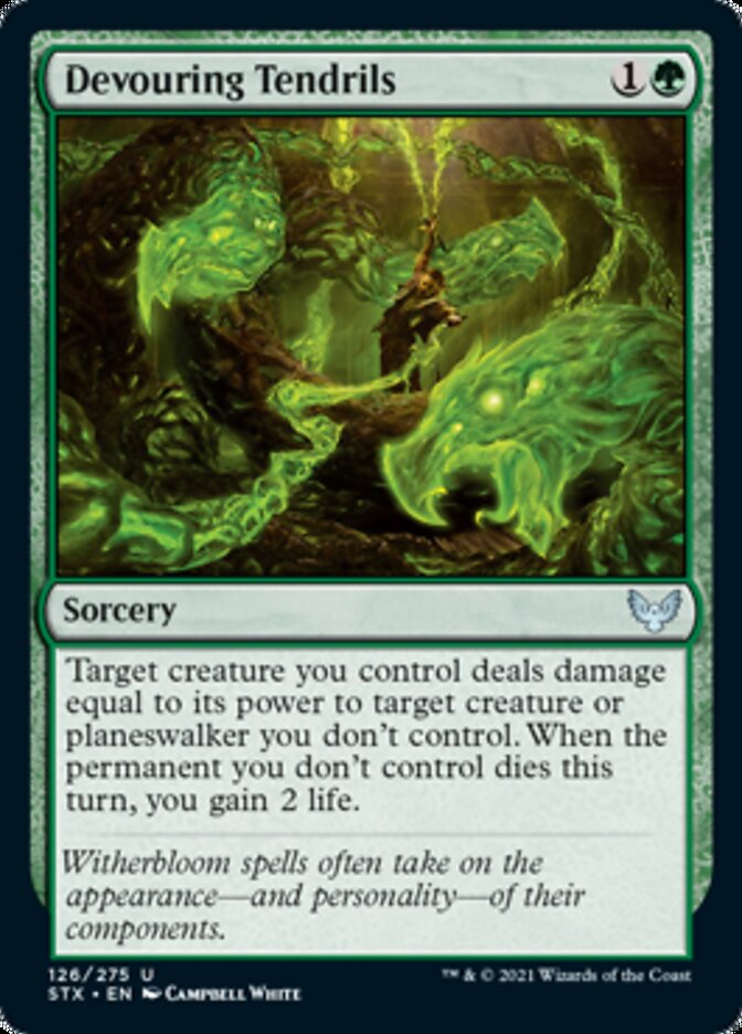 Devouring Tendrils [Strixhaven: School of Mages] - Evolution TCG