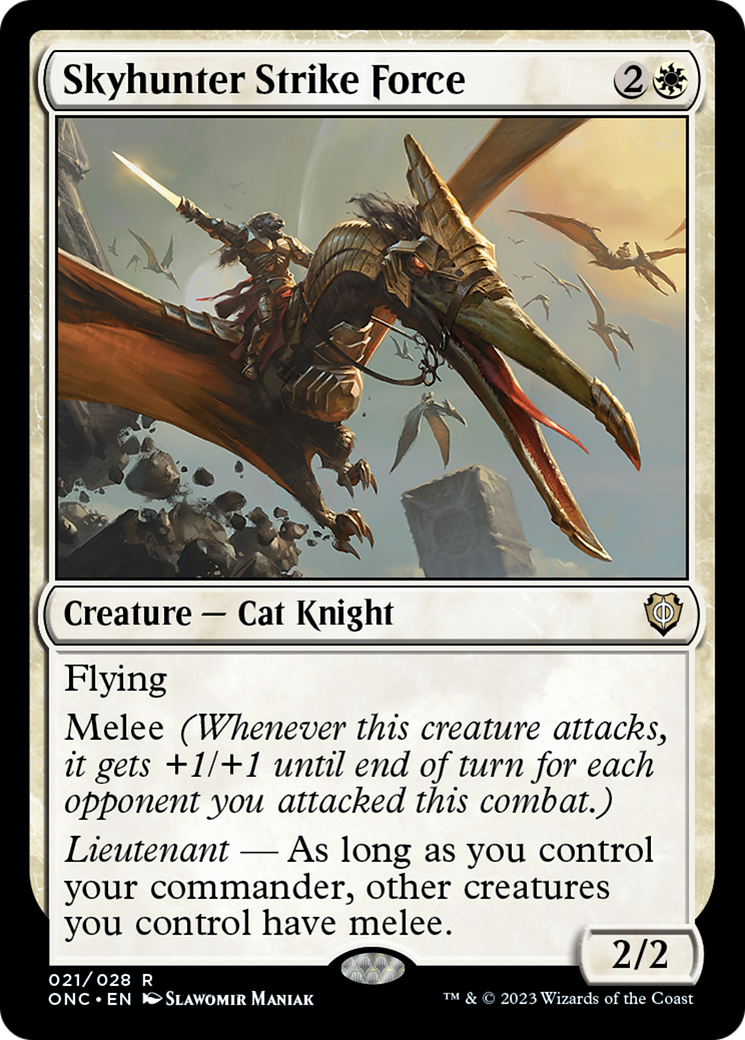 Skyhunter Strike Force [Phyrexia: All Will Be One Commander] - Evolution TCG