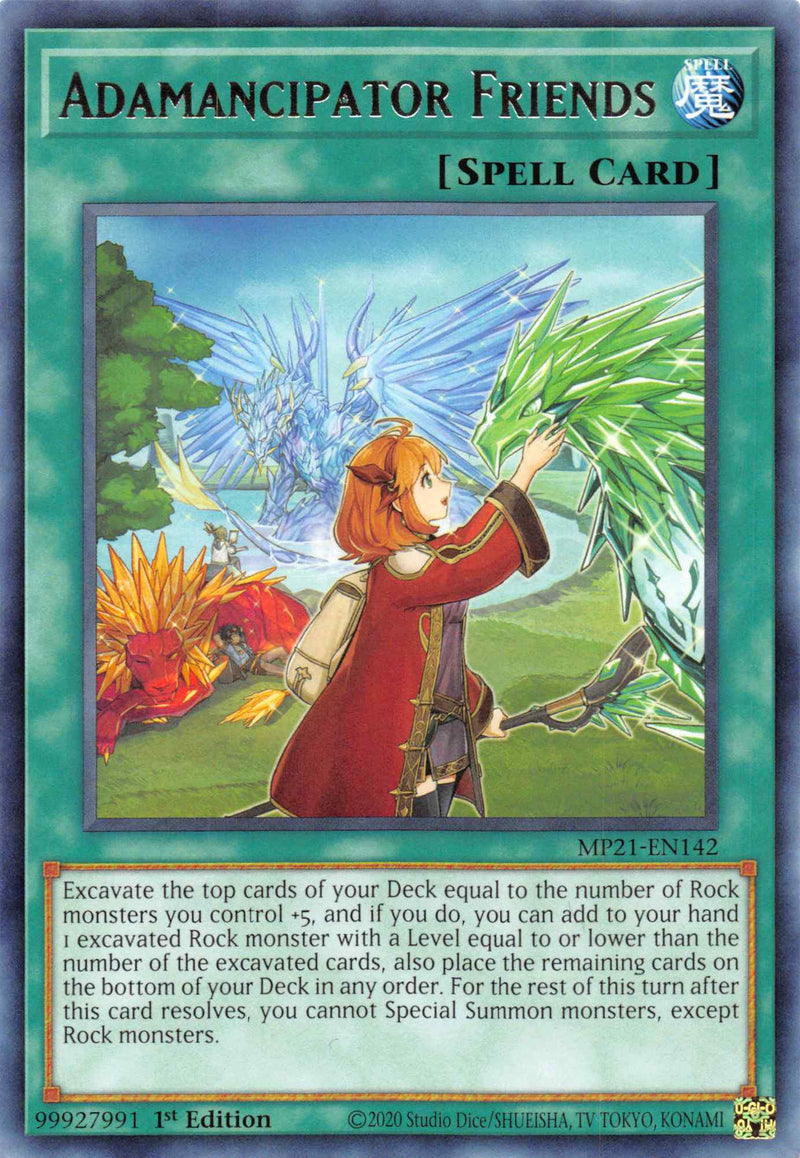 Adamancipator Friends [MP21-EN142] Rare - Evolution TCG