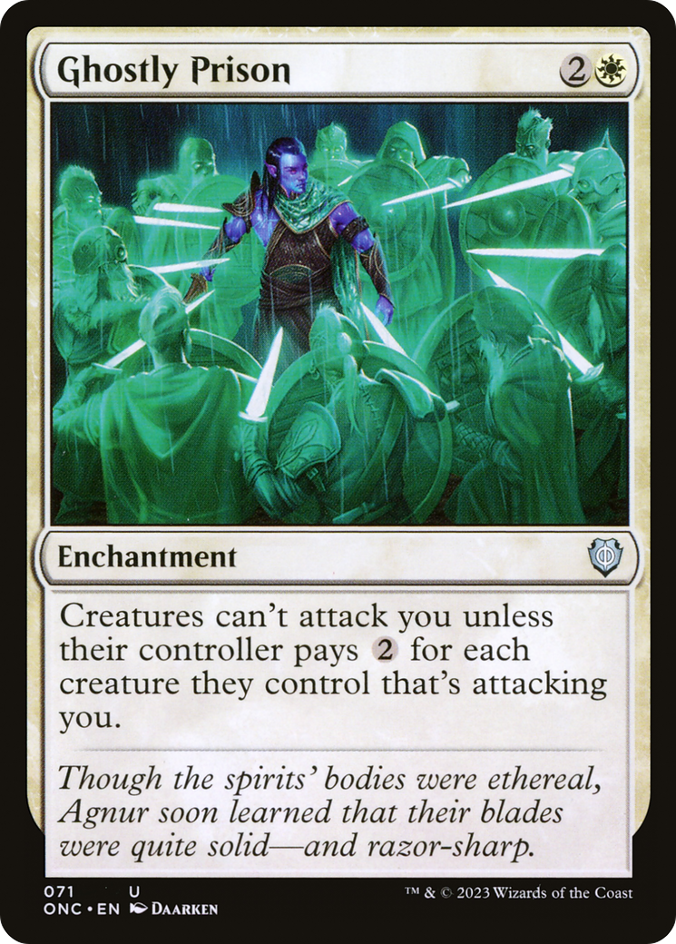 Ghostly Prison [Phyrexia: All Will Be One Commander] - Evolution TCG