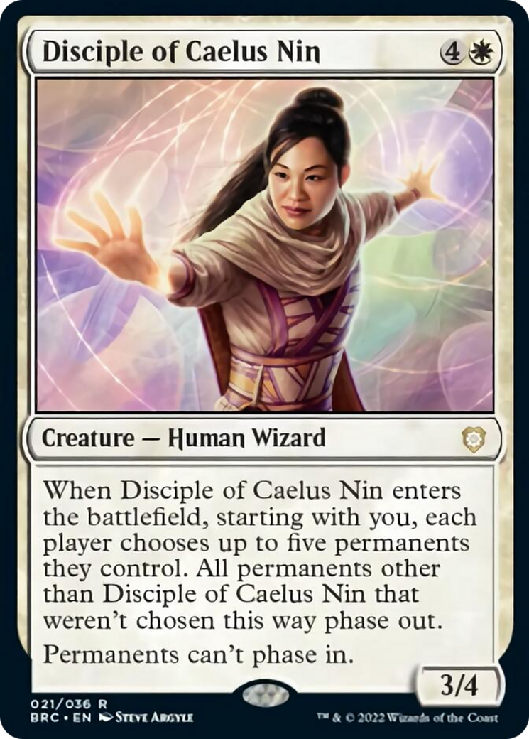 Disciple of Caelus Nin [The Brothers' War Commander] - Evolution TCG