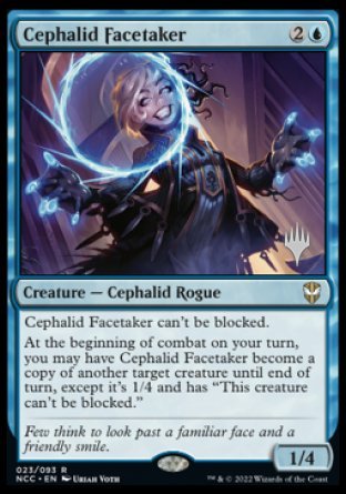 Cephalid Facetaker (Promo Pack) [Streets of New Capenna Commander Promos] - Evolution TCG