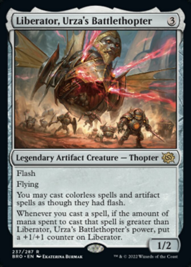 Liberator, Urza's Battlethopter [The Brothers' War] - Evolution TCG