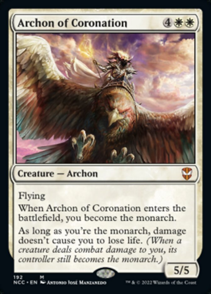 Archon of Coronation [Streets of New Capenna Commander] - Evolution TCG