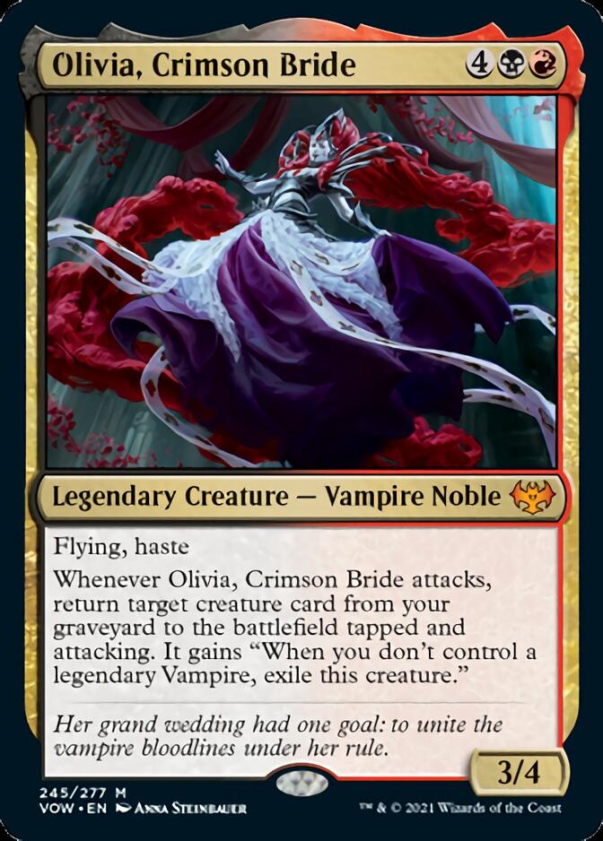 Olivia, Crimson Bride [Innistrad: Crimson Vow] - Evolution TCG