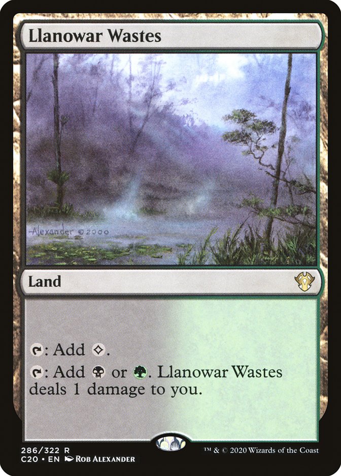 Llanowar Wastes [Commander 2020] - Evolution TCG