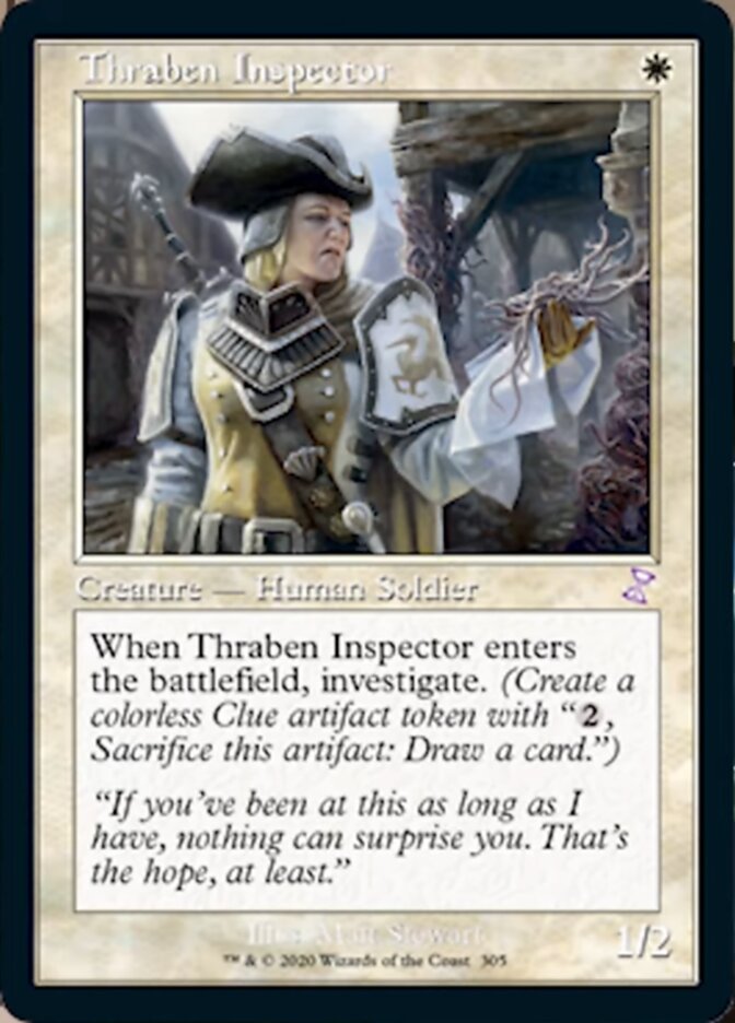 Thraben Inspector (Timeshifted) [Time Spiral Remastered] - Evolution TCG