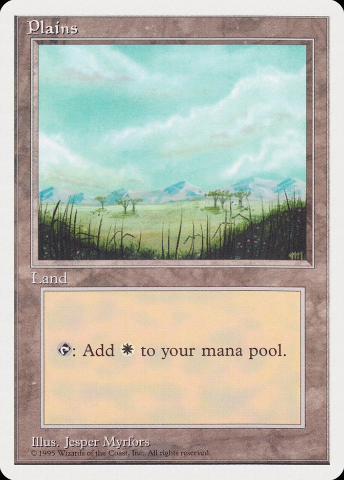 Plains (Trees) [Rivals Quick Start Set] - Evolution TCG