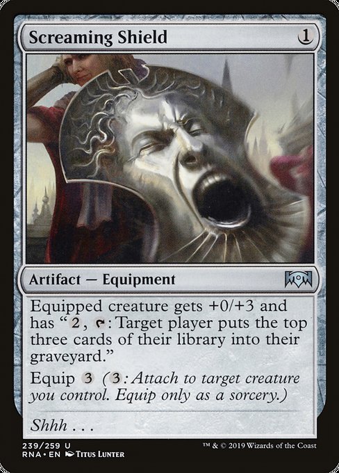 Screaming Shield [Ravnica Allegiance] - Evolution TCG