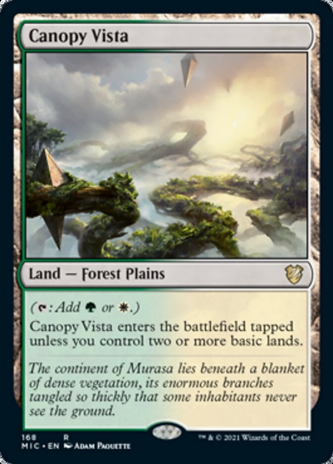 Canopy Vista [Innistrad: Midnight Hunt Commander] - Evolution TCG