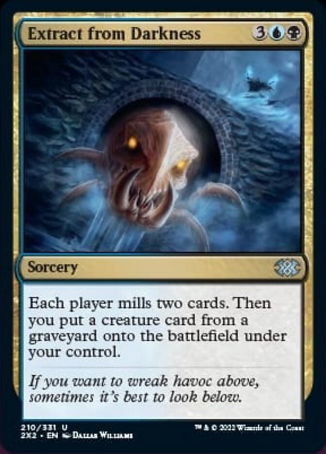 Extract from Darkness [Double Masters 2022] - Evolution TCG