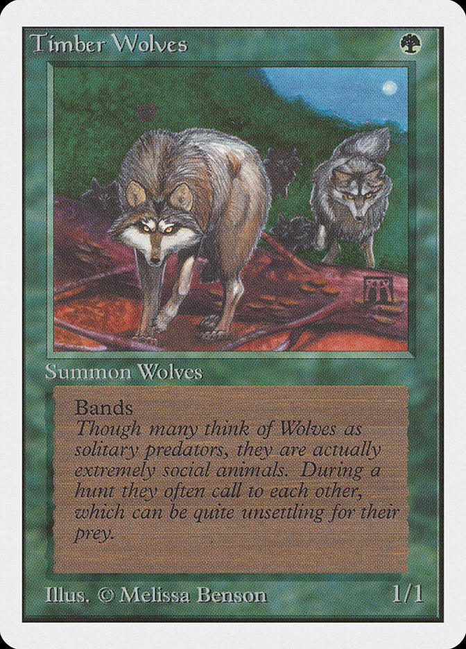 Timber Wolves [Unlimited Edition] - Evolution TCG | Evolution TCG