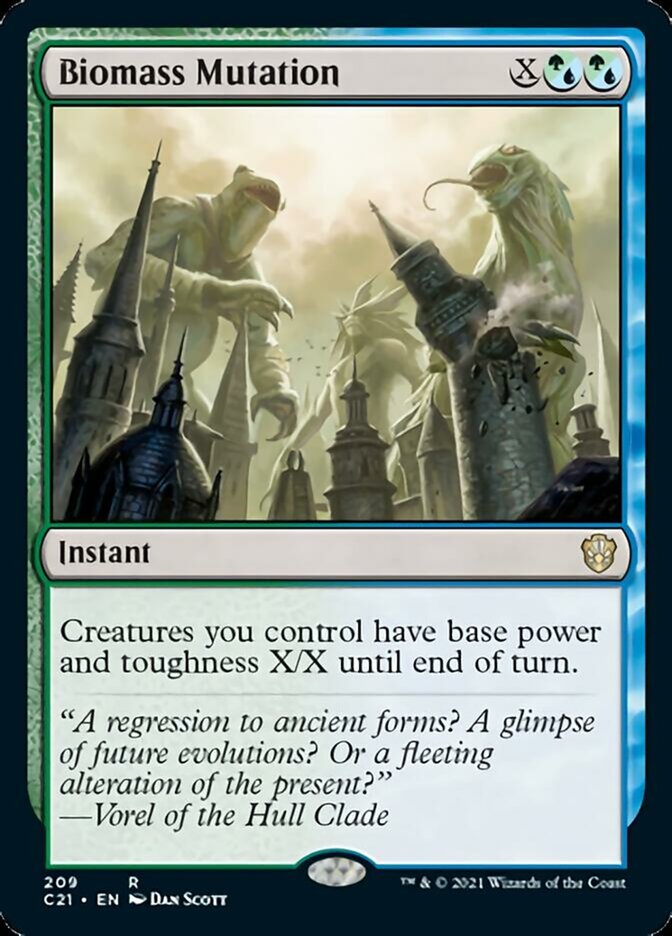 Biomass Mutation [Commander 2021] - Evolution TCG