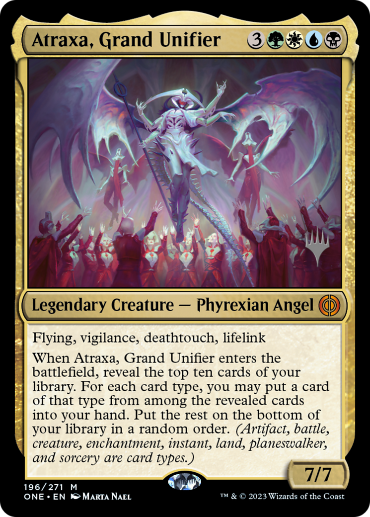 Atraxa, Grand Unifier (Promo Pack) [Phyrexia: All Will Be One Promos] - Evolution TCG