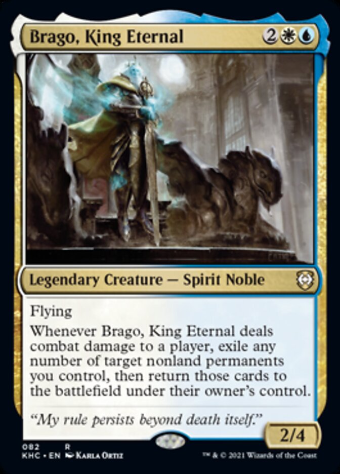 Brago, King Eternal [Kaldheim Commander] - Evolution TCG