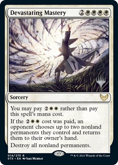 Devastating Mastery (Promo Pack) [Strixhaven: School of Mages Promos] - Evolution TCG