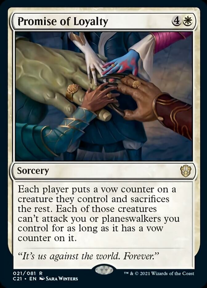 Promise of Loyalty [Commander 2021] - Evolution TCG