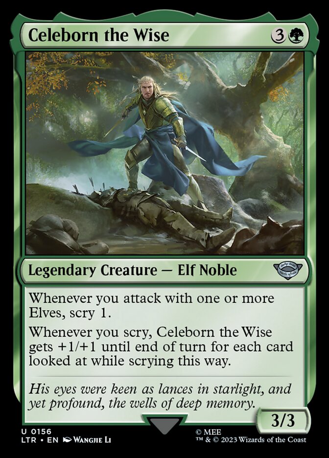 Celeborn the Wise [The Lord of the Rings: Tales of Middle-Earth] - Evolution TCG