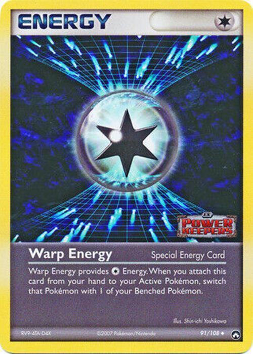 Warp Energy (91/108) (Stamped) [EX: Power Keepers] - Evolution TCG