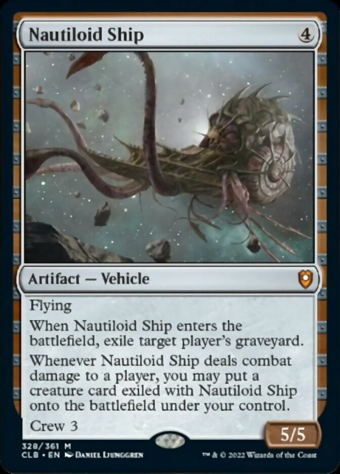 Nautiloid Ship [Commander Legends: Battle for Baldur's Gate] - Evolution TCG